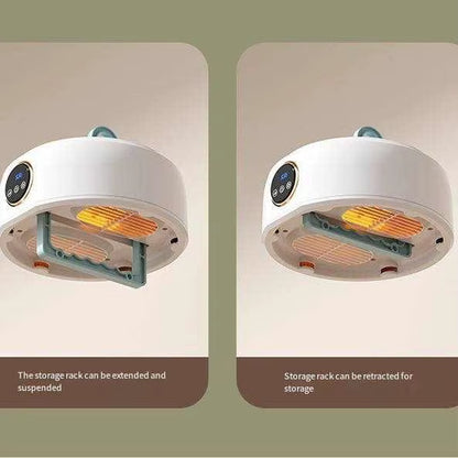 Foldable Mini Dryer Machine Sturdy Compact Dryer Electric Portable Clothes Dryer with Timer